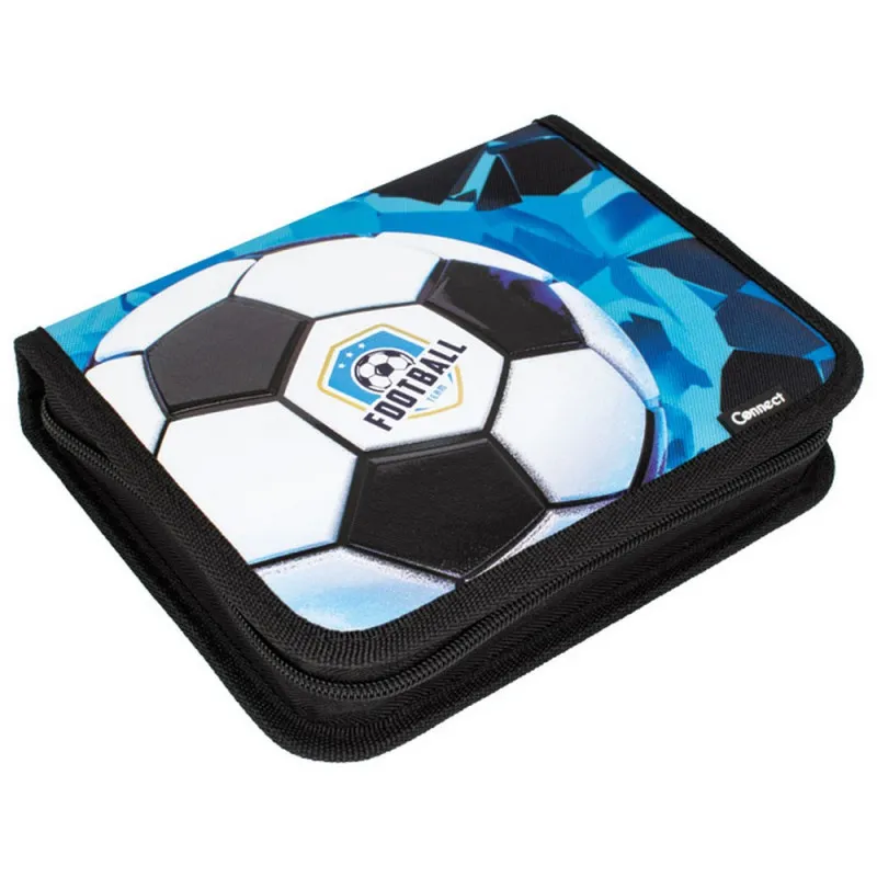 CONNECT PERNICA PUNA 1ZIP 2PREKLOPA FOOTBALL BLUE 1B 25.CONNECT 57384