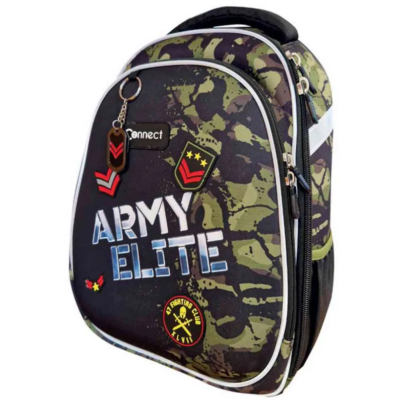 CONNECT RANAC DJACKI ANATOMSKI LAGAN XT ARMY GREEN 48034 CRNO-ZELENI