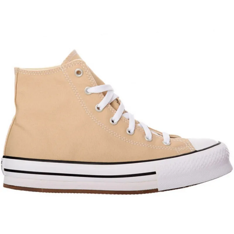 CONVERSE PATIKE CHUCK TAYLOR ALL STAR LIFT PLATFORM - NUTTY GRANOLA/WHITE/BLACK
