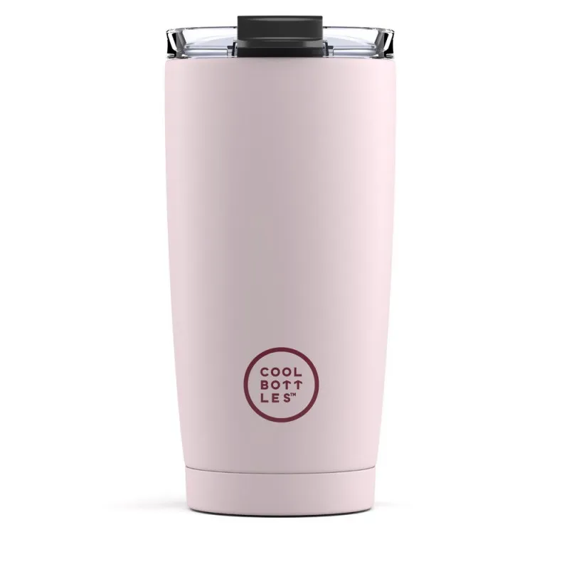 COOL BOTTLES TERMOS CASA PASTEL ROZE 550 ML