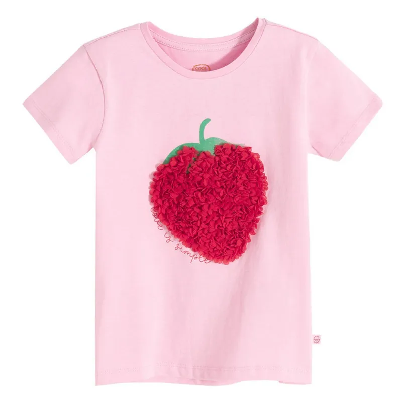 COOL CLUB MAJICA KRATAK RUKAV PINK BOTANIC