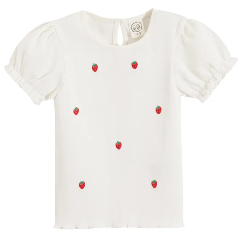COOL CLUB MAJICA KRATAK RUKAV WHITE BOTANIC