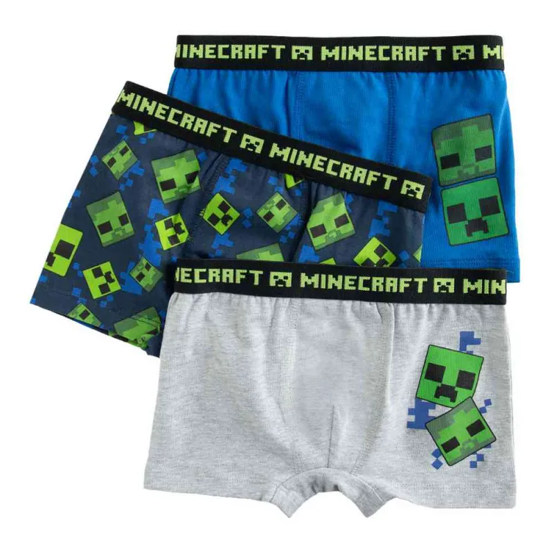 COOL CLUB MINECRAFT GACICE BOXER 3KOM MIX