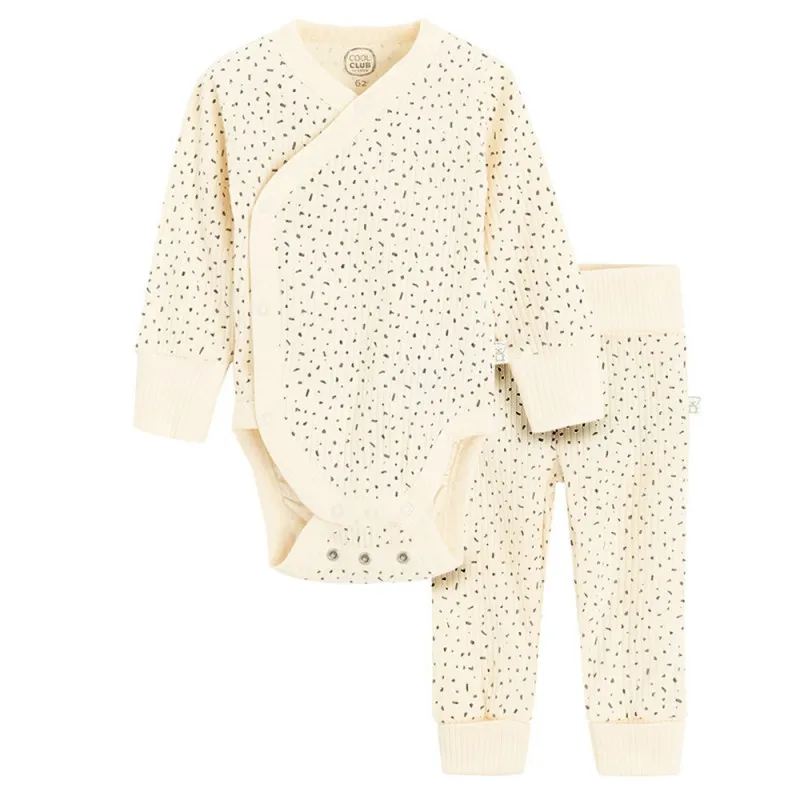 COOL CLUB SET BODI DUG RUKAV I DONJI DEO  SETLIGHT BEIGE DREAMVERS