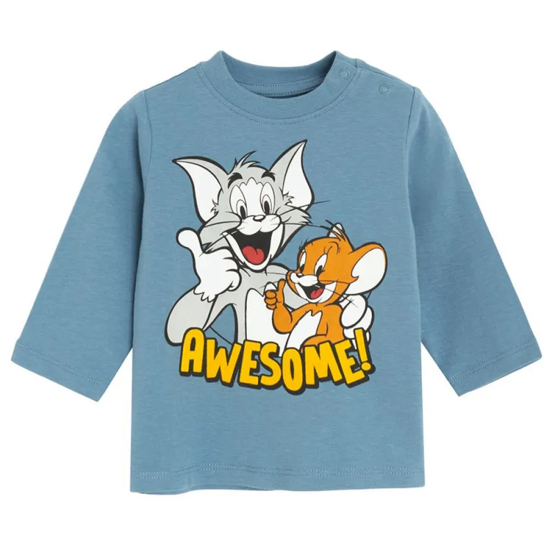 COOL CLUB TOM AND JERRY MAJICA DUG RUKAV BLUE