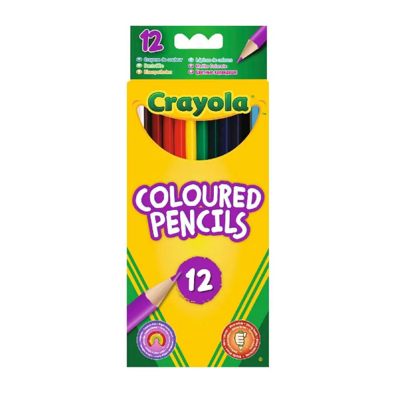 CRAYOLA 12 BOJICA DRVENA BOJICA