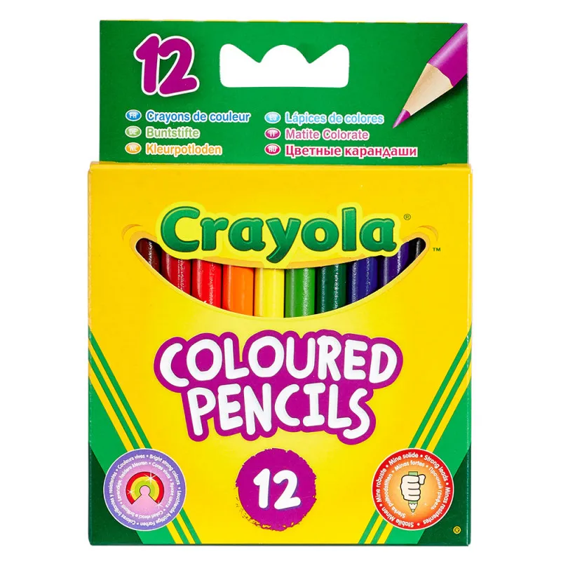CRAYOLA 12 MINI BOJICA DRVENA BOJICA
