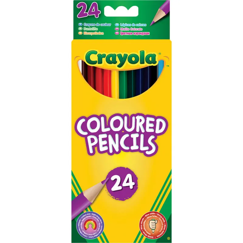 CRAYOLA 24 BOJICE DRVENA BOJICA