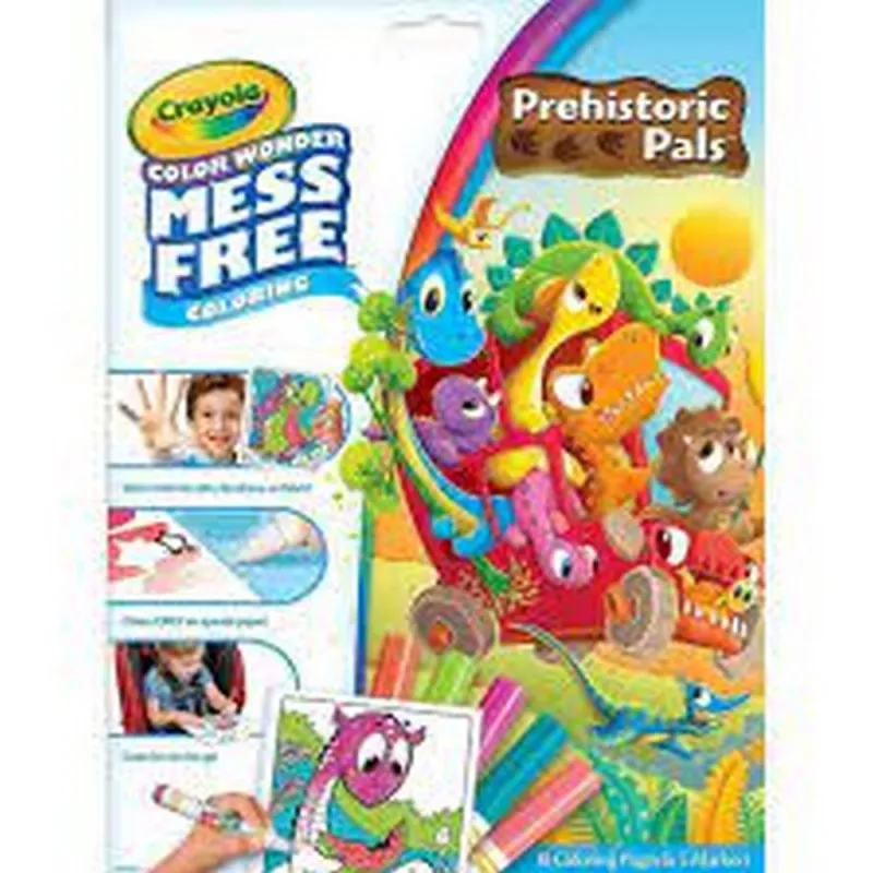 CRAYOLA BOJANKA SA FLOMASTERIMA DINOSAURUS