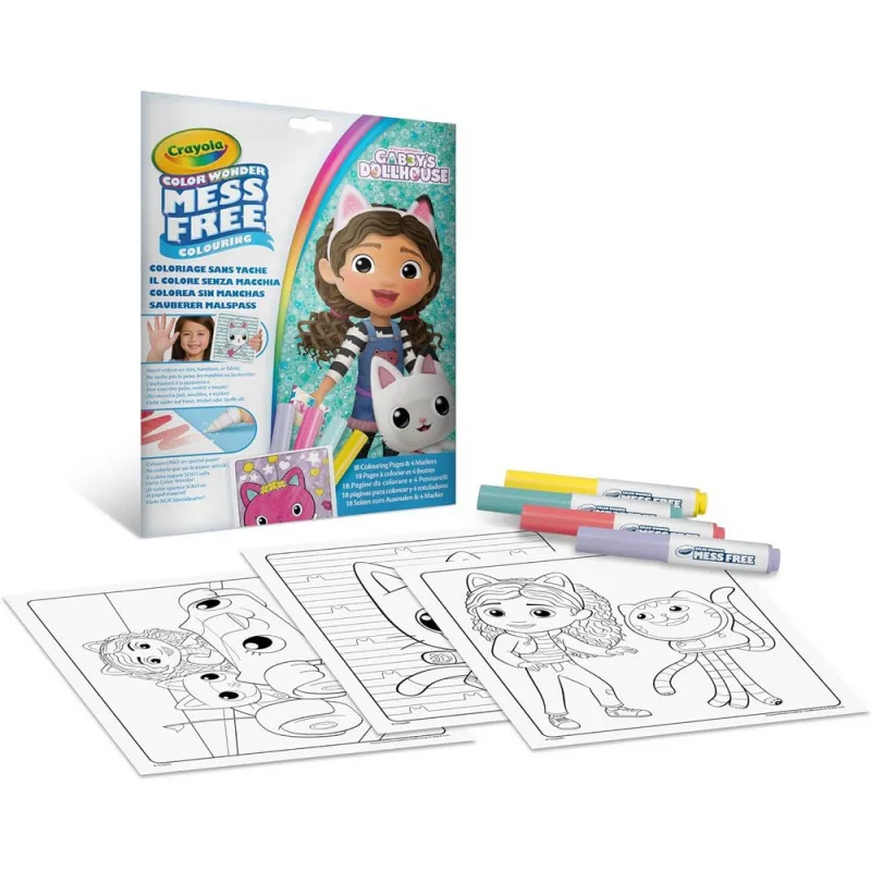 CRAYOLA BOJANKA SA FLOMASTERIMA WONDER GABBY