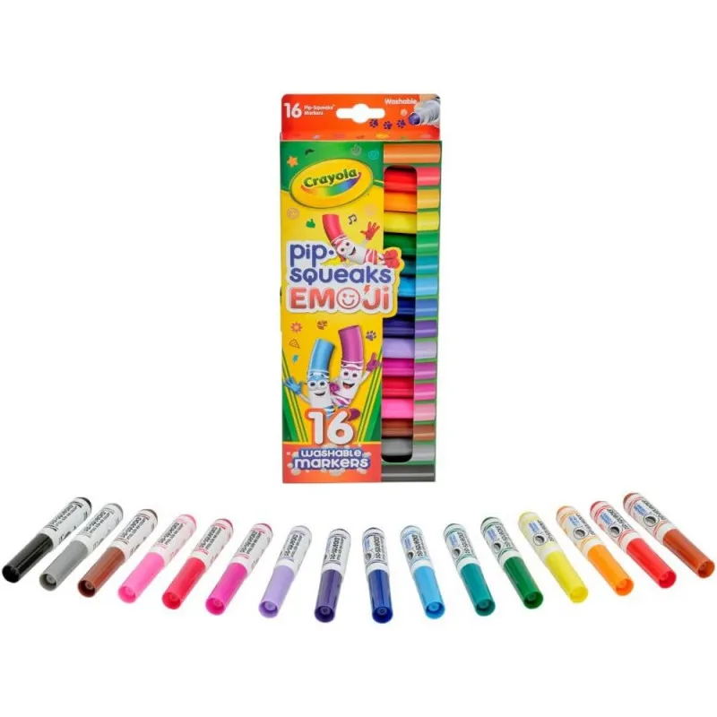 CRAYOLA FLOMASTERI EMOJI 16 KOM