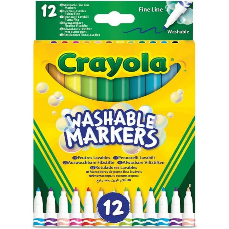 CRAYOLA MARKERI TANKI 12 KOM