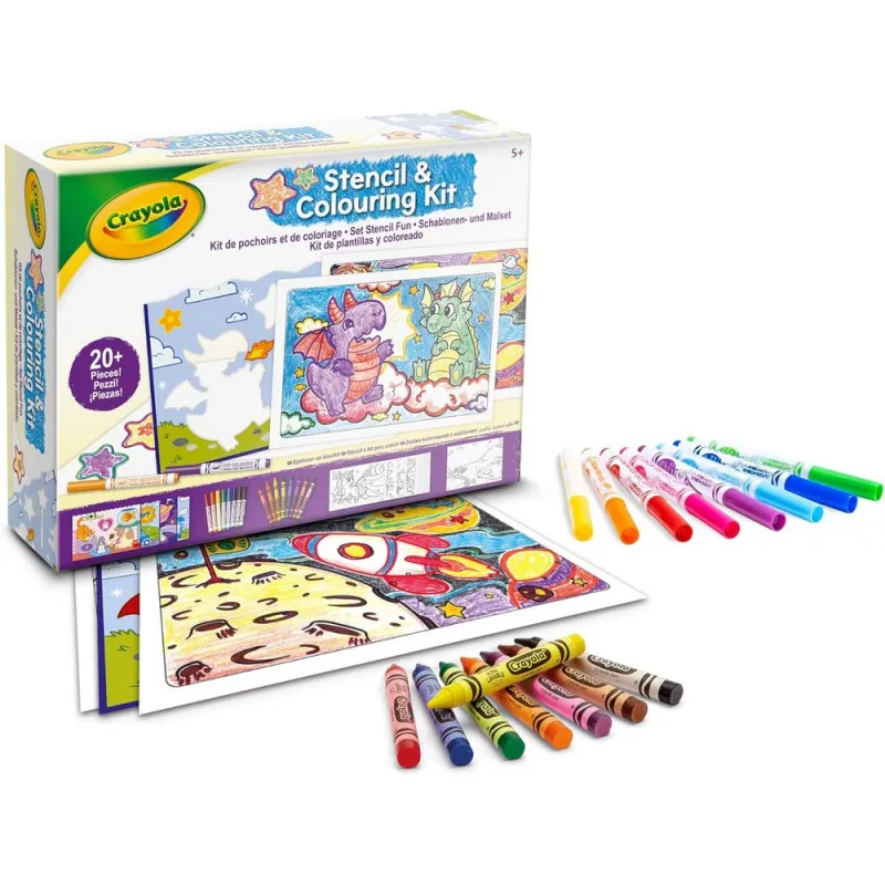 CRAYOLA SET ZA CRTANJE MALI ZMAJ