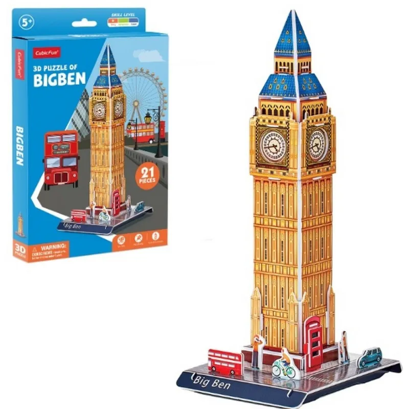 CUBIC FUN PUZZLE BIG BEN W3196H