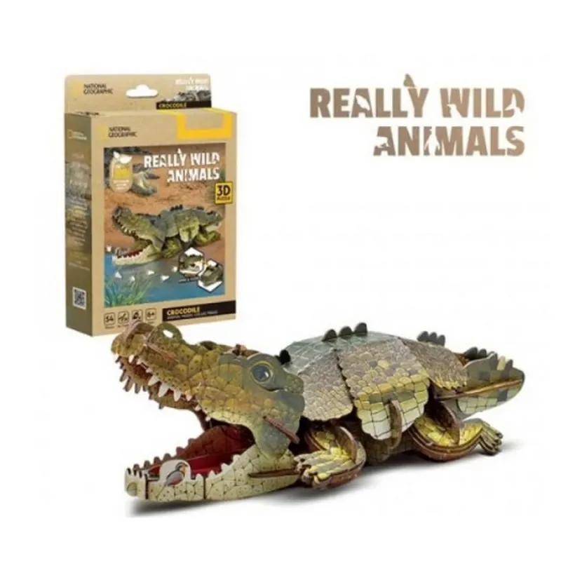 CUBIC FUN PUZZLE CROCODILE DS1182H