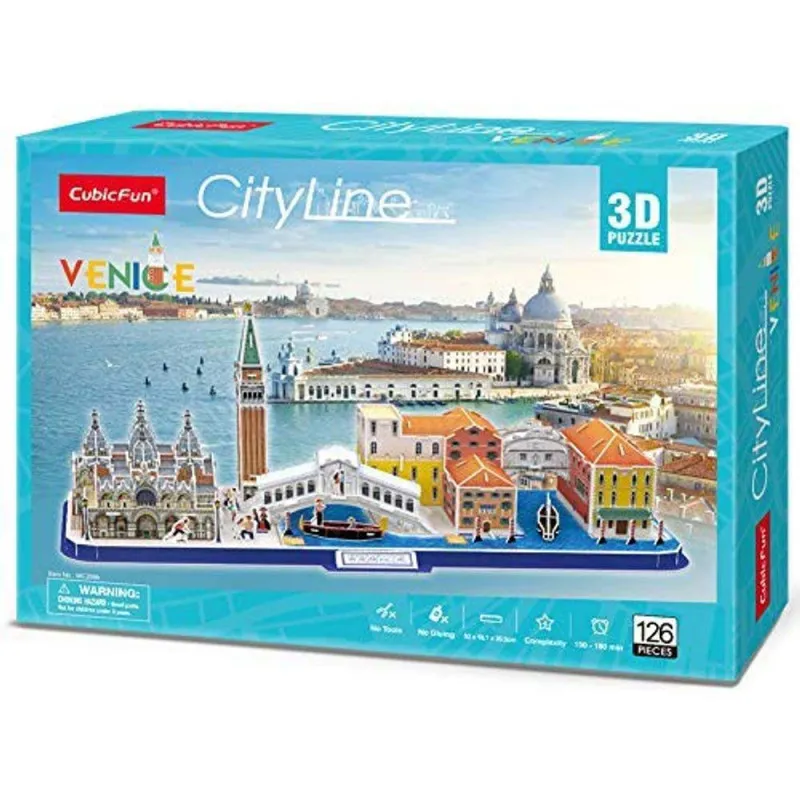 CUBICFUN PUZZLE CITY LINE VENICE MC269h