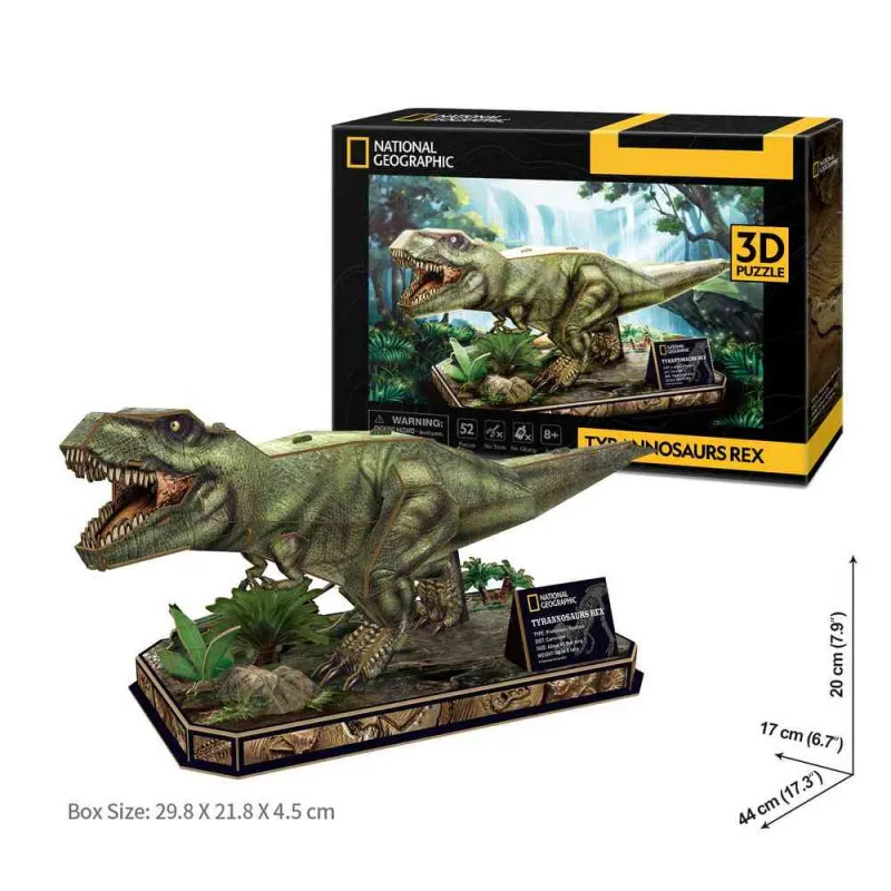 CUBICFUN PUZZLE T-REX   DS1051h
