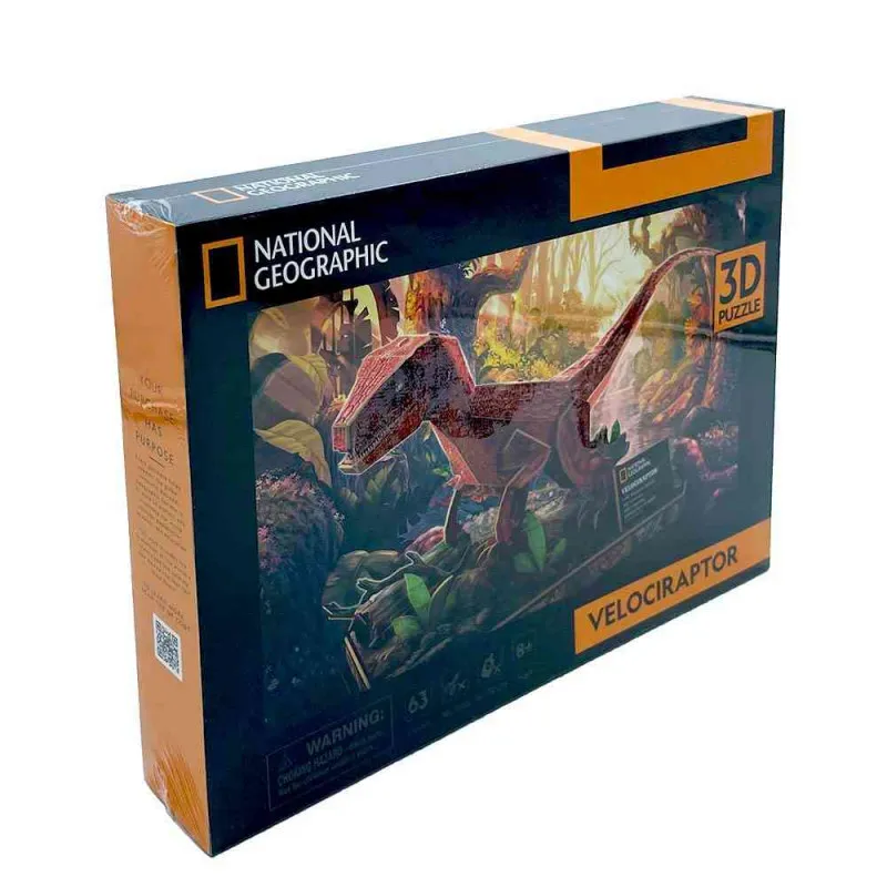 CUBICFUN PUZZLE VELOCISAURUS  DS1053h