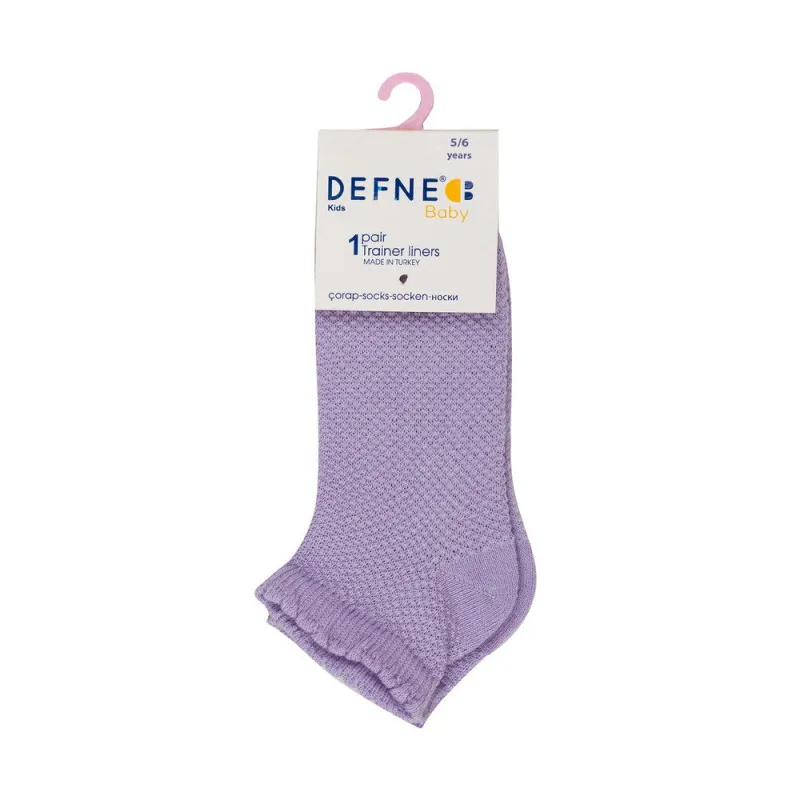 DEFNE  DECIJE CARAPE BACIS LILA
