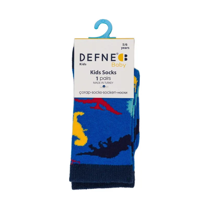 DEFNE DECIJE CARAPE DINO NAVY