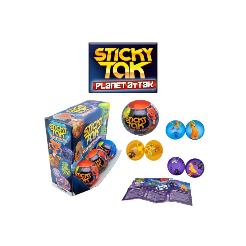 DEXY MINI IZNENADJENJA STICKY TAK VANZEMALJCI