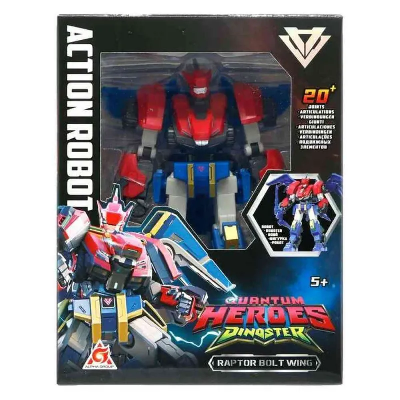 DINOSTER FIGURA 13 CM RAPTOR BOLT WING