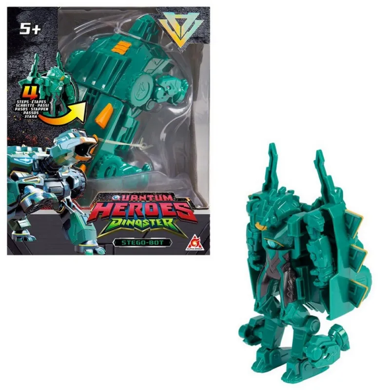 DINOSTER TRANSFORMABLE DINO STEGO-BOT