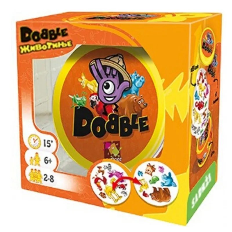 DOBBLE ZIVOTINJE DRUSTVENA IGRA