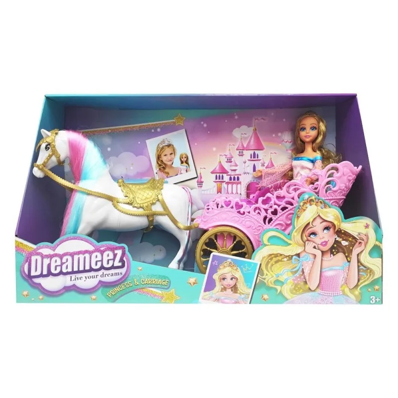 DREAMEEZ PRINCEZA S KOČIJOM I KONJEM