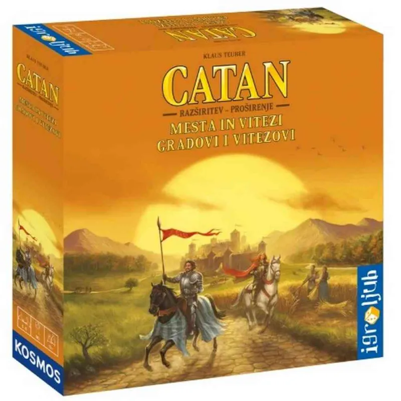 DRUSTVENA IGRA CATAN - GRADOVI I VITEZOVI