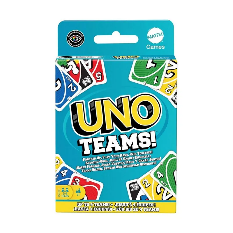 DRUŠTVENA IGRA MATTEL UNO - TEAMS! - CARD GAME