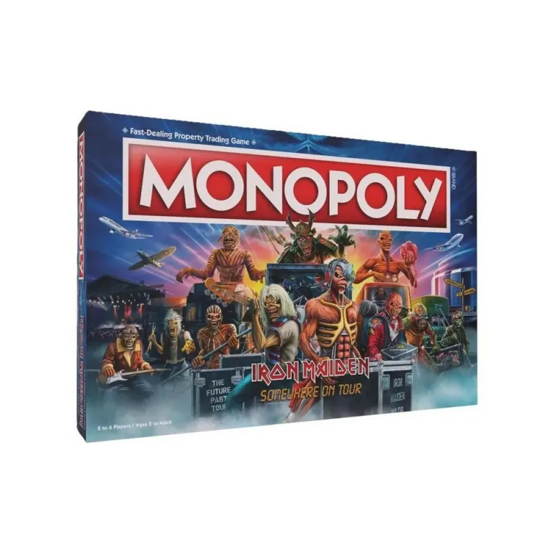 DRUŠTVENA IGRA MONOPOLY - IRON MAIDEN