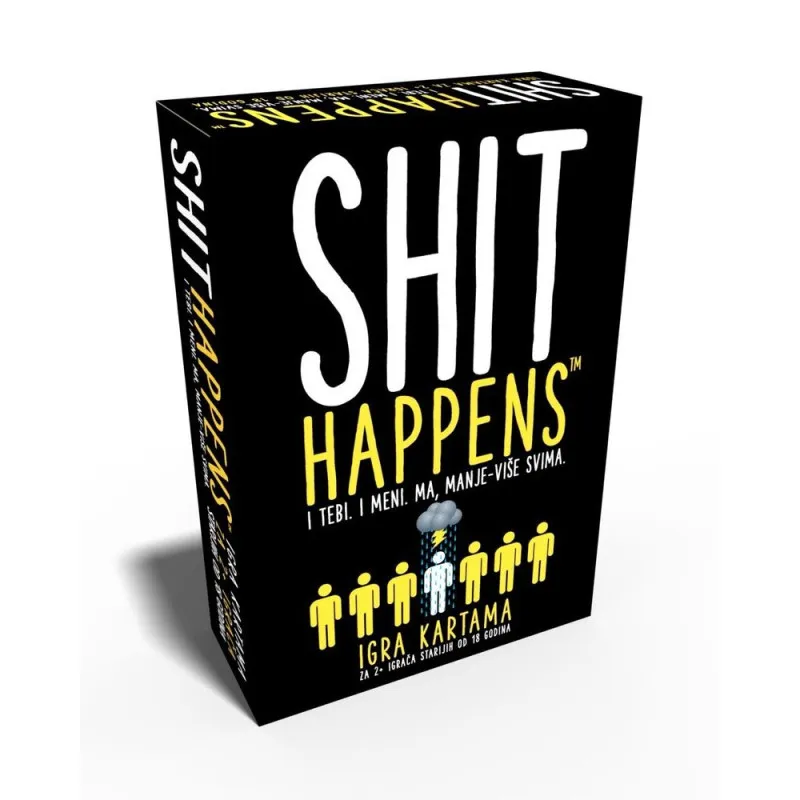 DRUŠTVENA IGRA SHIT HAPPENS -  CARD GAME