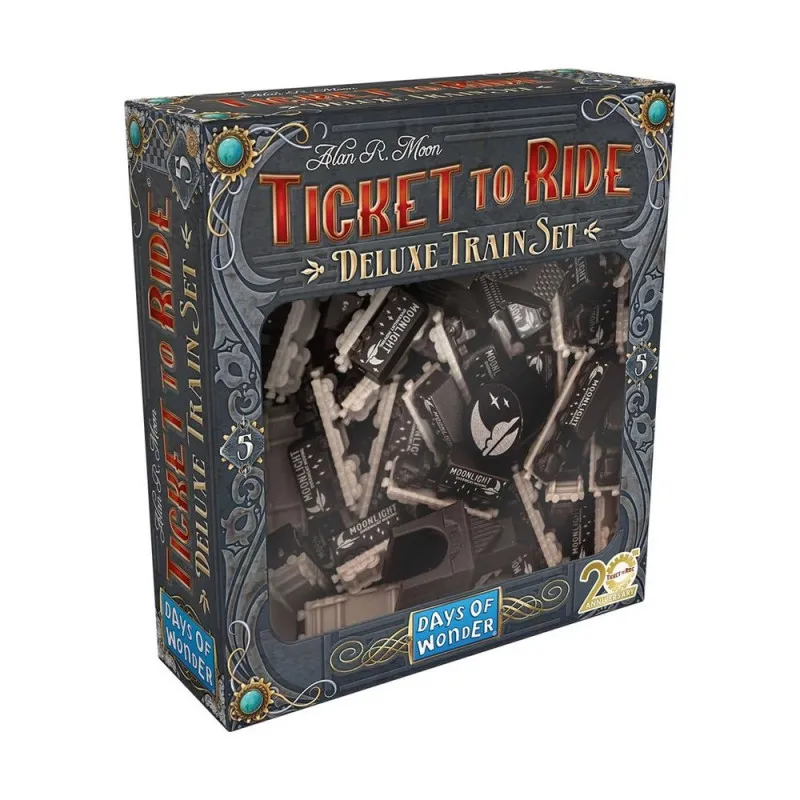 DRUŠTVENA IGRA TICKET TO RIDE EUROPE - 20TH ANNIVERSARY DELUXE TRAIN SET - BL...