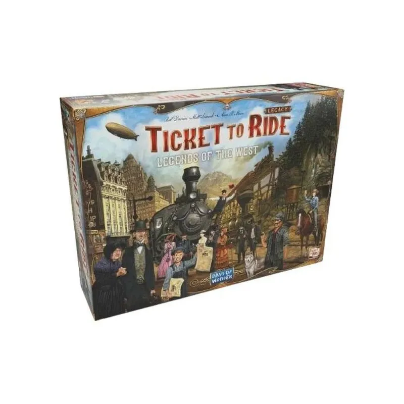 DRUŠTVENA IGRA TICKET TO RIDE LEGACY - LEGENDS OF THE WEST (ENG)