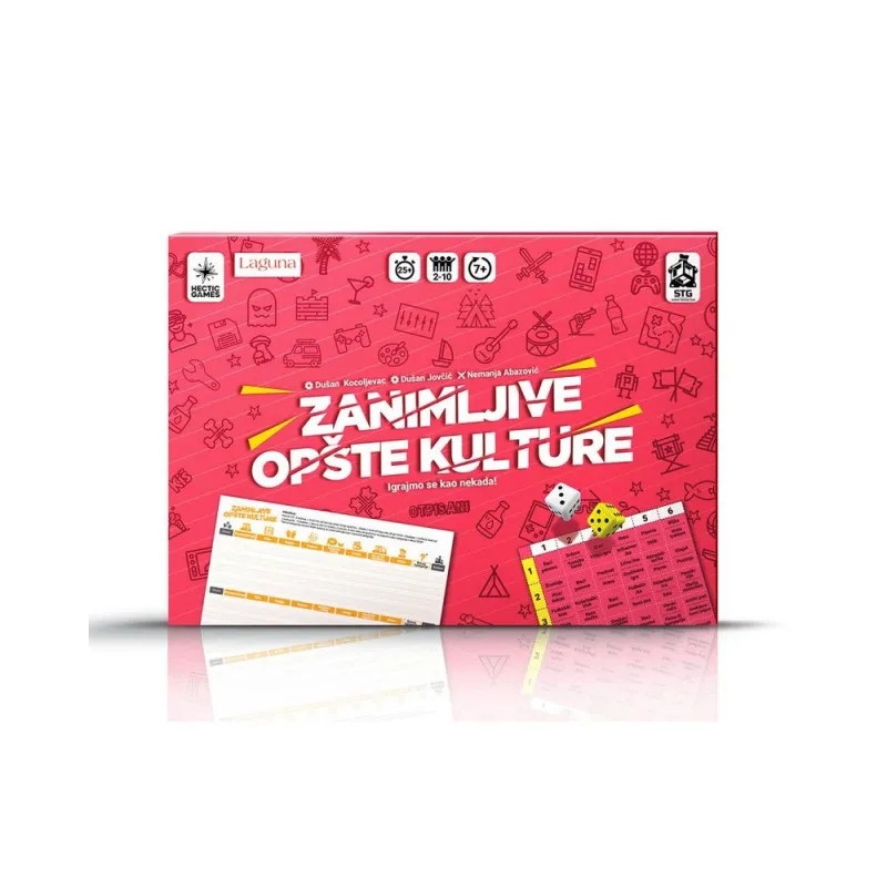 DRUŠTVENA IGRA ZANIMLJIVE OPŠTE KULTURE