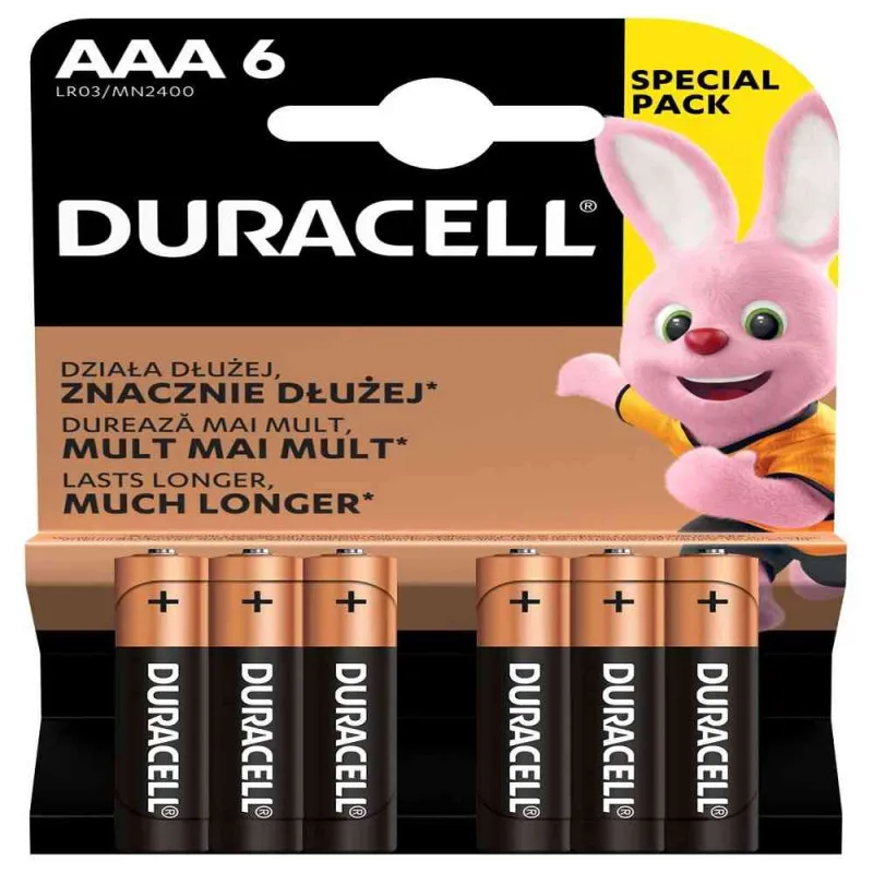 DURACELL BASIC AAA 6 KOM