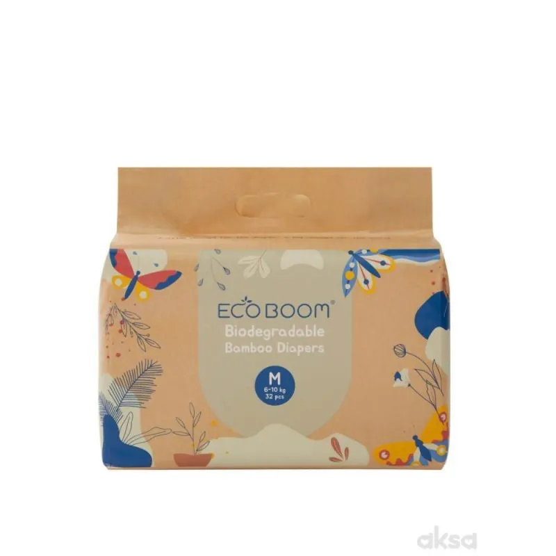 ECO BOOM PELENE BIORAZGRADIVE M, 6-10KG, 32KOM