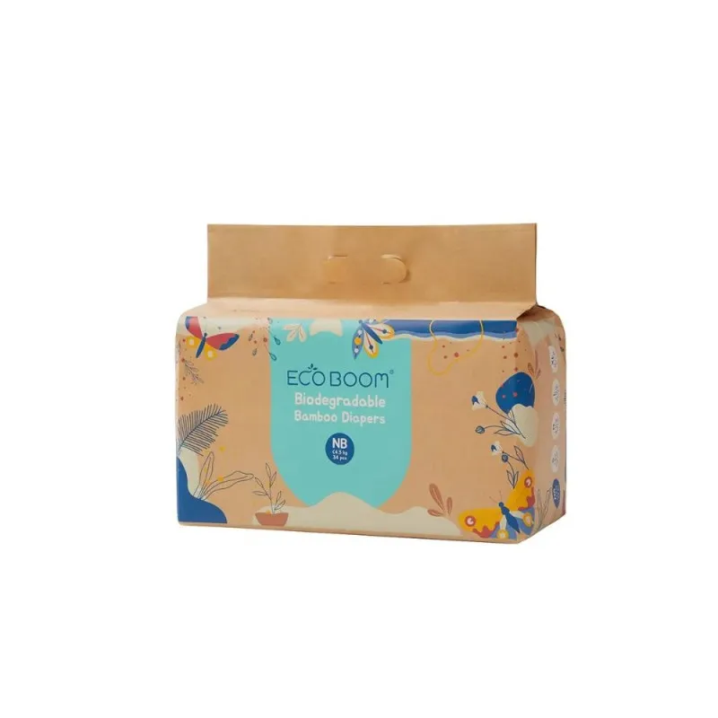 ECO BOOM PELENE BIORAZGRADIVE NEWBORN, <4.5KG, 34KOM