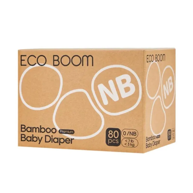 ECO BOOM PELENE BIORAZGRADIVE NEWBORN, <4.5KG, 80KOM