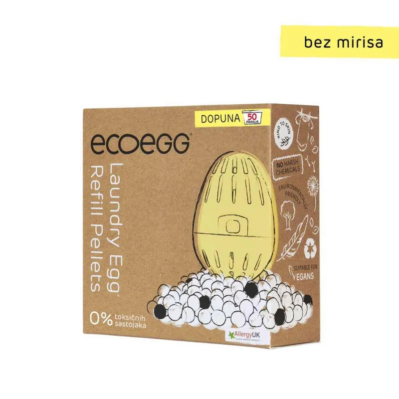 ECOEGG DOPUNA ZA DETERDZENT BEZ MIRISA 50 PRANJA