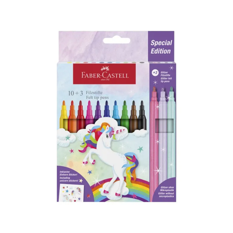 FABER CASTELL FLOMASTER SKOLSKI UNICORN 1/10+3 554213
