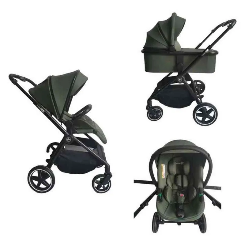 FREEON KOLICA TRIO SISTEM ZACK OLIVE GREEN
