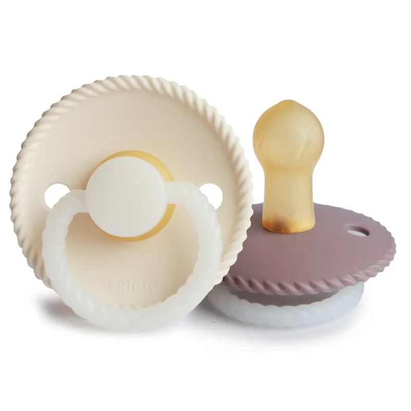 FRIGG VARALICA KAUCUK CREAM TWILIGHT MAUVE 0-6M