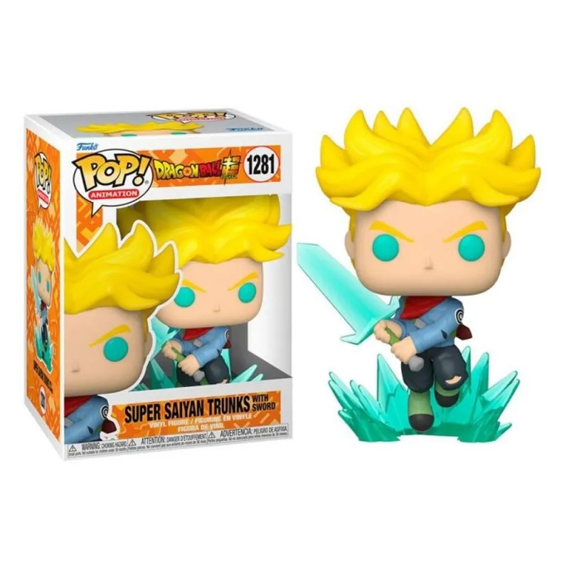 FUNKO POP ANIMATION: DRAGON BALL SUPER - SS TRUNKS W / STAR WARSORD