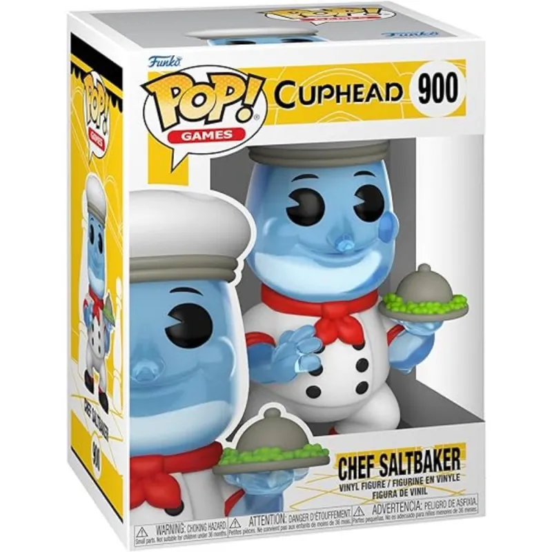 FUNKO POP! GAMES: CUPHEAD - CHEF SALTBAKER W / CHASE