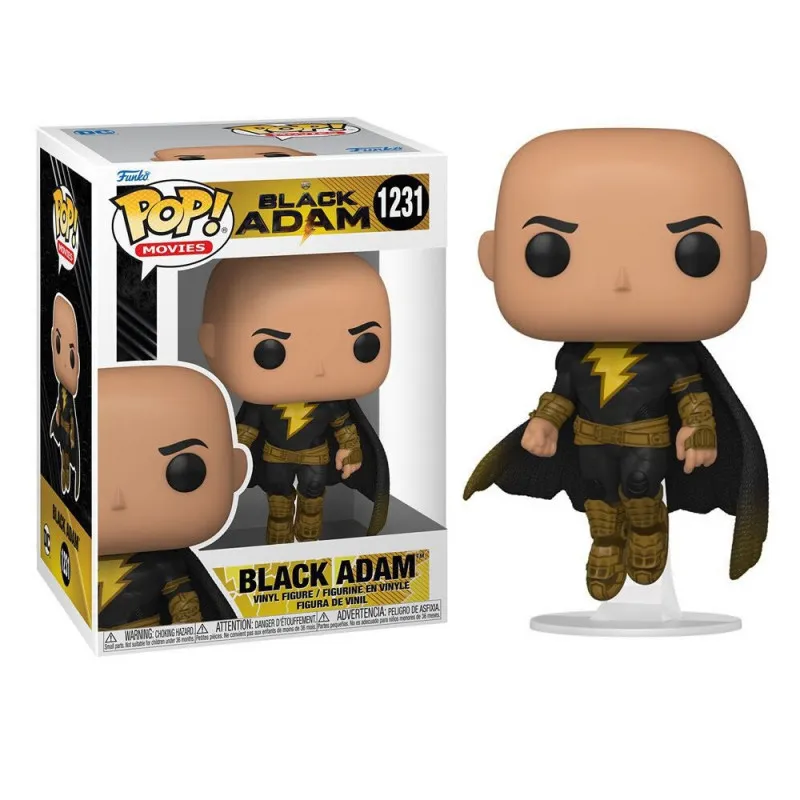 FUNKO POP MOVIES: BLACK ADAM - BLACK ADAM (FLYING)