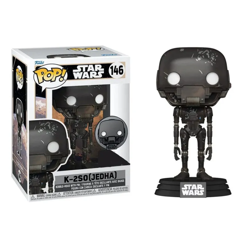 FUNKO POP! STAR WARS: ACROSS THE GALAXY - K2SO W / PIN