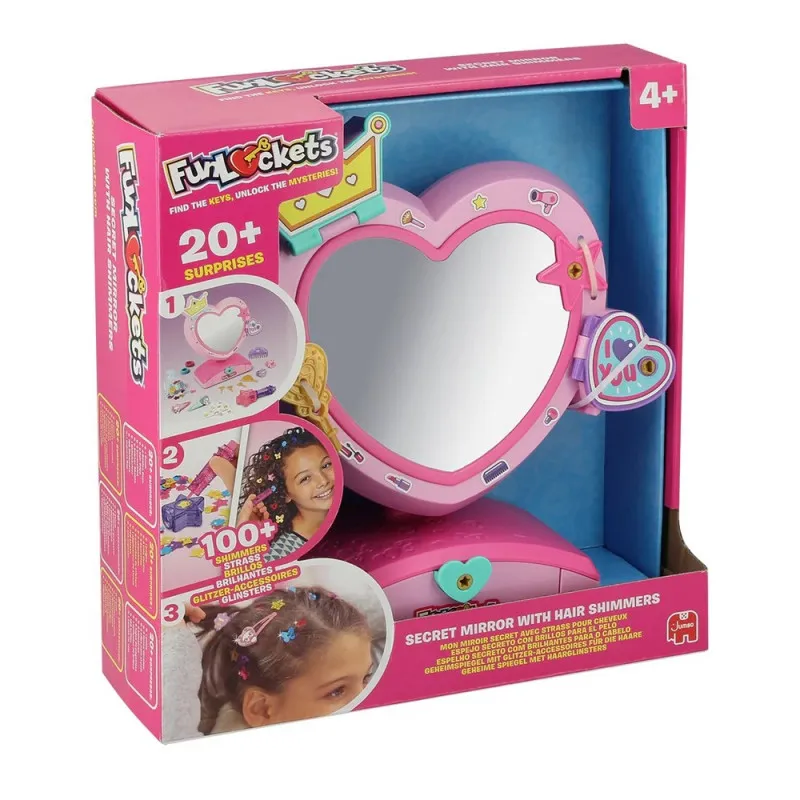 FUNLOCKETS TAJNO OGLEDALCE SA UKRASIMA ZA KOSICU