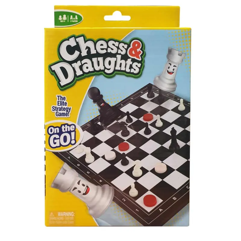 FUNVILLE DRUSTVENA IGRA CHESS   DRAUGHTS - ON THE GO